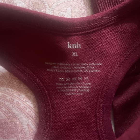 Knix Good to Go Seamless High Neck Bra + Leggings - size XL - Picture 6 of 6